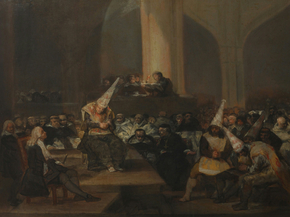 Francisco Goya - Escena de Inquisicion | Франсиско Гойя
