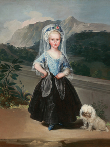 Francisco Goya - Maria Teresa de Borbon y Vallabriga | Франсиско Гойя