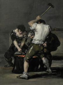 Francisco Goya - The Forge | Франсиско Гойя