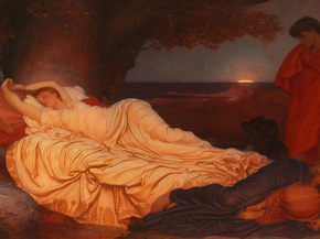 Frederic Leighton - Cymon and Iphigenia | Фредерик Лейтон