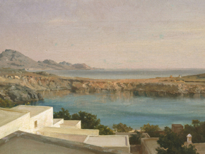 Frederic Leighton - Lindos, Rhodes | Фредерик Лейтон