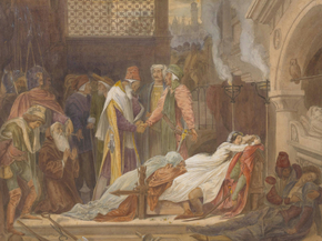 Frederic Leighton - The Reconciliation of the Montagues | Фредерик Лейтон