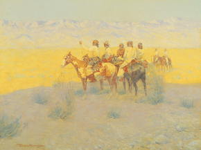 Frederic Remington - Evening in the Desert | Фредерик Ремингтон Frederic Remington - Evening in the Desert | Фредерик Ремингтон