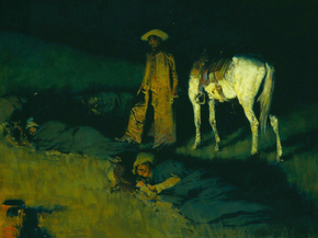 Frederic Remington - In from the Night Herd | Фредерик Ремингтон Frederic Remington - In from the Night Herd | Фредерик Ремингтон
