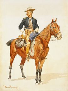 Frederic Remington - Lieutenant | Фредерик Ремингтон