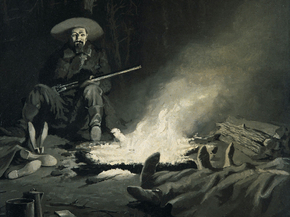 Frederic Remington - On Guard at Night | Фредерик Ремингтон