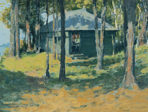 Frederic Remington - Studio at Ingleneuk | Фредерик Ремингтон