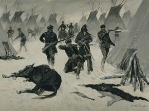 Frederic Remington - The Defeat of Crazy Horse | Фредерик Ремингтон