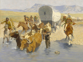 Frederic Remington - The Emigrants | Фредерик Ремингтон