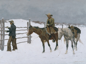Frederic Remington - The Fall of the Cowboy | Фредерик Ремингтон