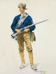 Frederic Remington - The Infantry Soldier | Фредерик Ремингтон
