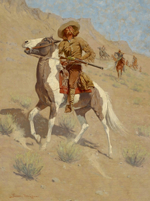 Frederic Remington - The Scout | Фредерик Ремингтон
