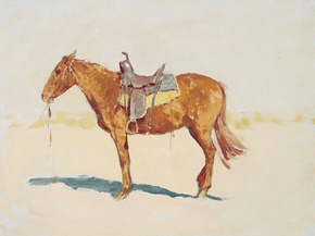 Frederic Remington - Untitled horse study | Фредерик Ремингтон