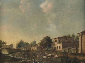 Johann Moritz Rugendas - Salemas Bridge in Catete | Йоганн Мориц Ругендас Johann Moritz Rugendas - Salemas Bridge in Catete | Йоганн Мориц Ругендас