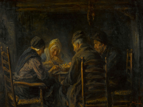 Jozef Israels - Potato eaters | Йосеф Исраэлс