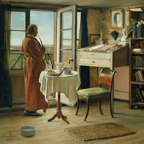 Carl Heinrich Bloch - The actor Kristian Mantzius | Карл Генрих Блох