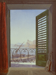 Carl Gustav Carus - Balcony Room | Карл Густав Карус