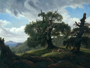 Carl Gustav Carus - Memory of a Wooded Island | Карл Густав Карус