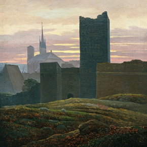 Carl Gustav Carus - The Imperial Castle | Карл Густав Карус