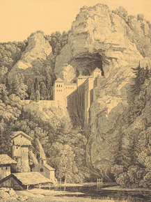 Karl Friedrich Schinkel - Das Schloss Prediama | Карл Фридрих Шинкель