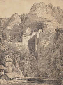 Karl Friedrich Schinkel - Predjama Castle | Карл Фридрих Шинкель