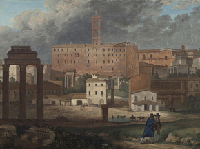 Karl Friedrich Schinkel - View of the Capitoline Hill | Карл Фридрих Шинкель