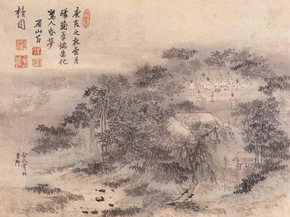 Ким Хон До - Literati Gathering at Songseogwon