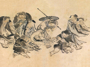 Ким Хон До - Painting of Taoist Immortals