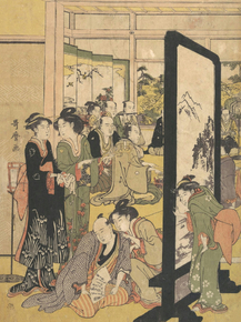 Китагава Утамаро - Woodblock print