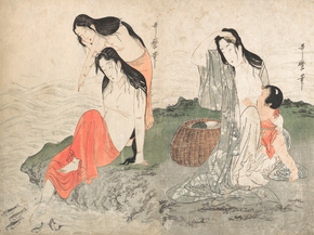 Китагава Утамаро - Woodblock print