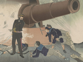 Кобаяси Киётика - At the battle of the Yellow Sea