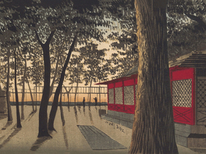 Кобаяси Киётика - Kanda Shrine at Dawn