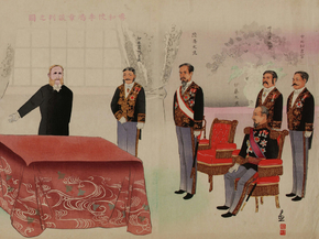 Кобаяси Киётика - Peace negotiation with Li Hongzhang