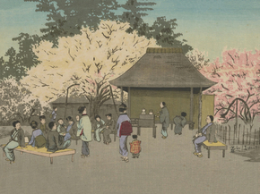 Кобаяси Киётика - Plum Garden at Kameido