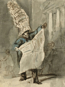 Constantin Guys - La Presse, The Press | Константен Гис