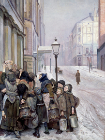 Christian Krohg - Struggle for Survival | Кристиан Крог