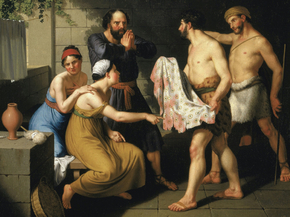 Christoffer Eckersberg - Josephs Brothers Bring His Coat to Jacob | Кристоффер Вильхельм Эккерсберг