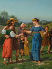 Christoffer Eckersberg - The Maiden from Afar | Кристоффер Вильхельм Эккерсберг