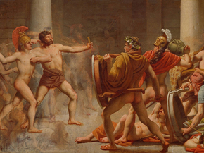 Christoffer Eckersberg - Ulysses revenge on Penelopes suitors | Кристоффер Вильхельм Эккерсберг