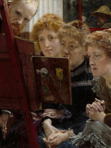 Lourens Alma Tadema - A Family Group | Лоуренс Альма-Тадема
