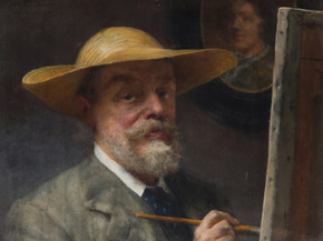 Lourens Alma Tadema - Self-portrait | Лоуренс Альма-Тадема