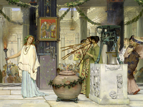 Lourens Alma Tadema - The vintage festival | Лоуренс Альма-Тадема