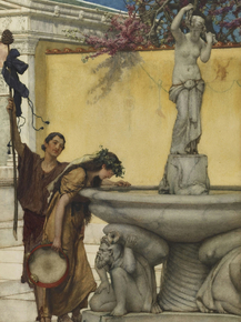 Lourens Alma Tadema - Twixt Venus and Bacchus | Лоуренс Альма-Тадема