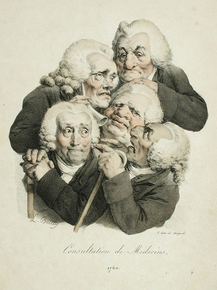 Louis-Leopold Boilly - Consultation des Medecins | Луи-Леопольд Буальи