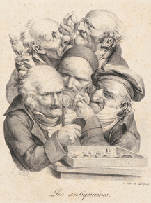 Louis-Leopold Boilly - The Antiquarians | Луи-Леопольд Буальи