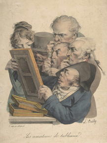 Louis-Leopold Boilly - The Art Connoisseurs | Луи-Леопольд Буальи