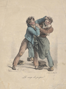 Louis-Leopold Boilly - The Comb Punch | Луи-Леопольд Буальи