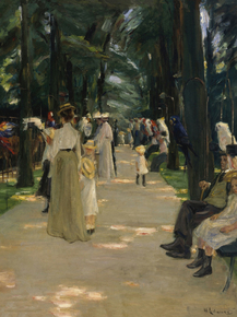 Max Liebermann - Boulevard of the Parrots | Макс Либерман