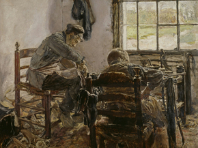 Max Liebermann - Cobblers Workshop | Макс Либерман Max Liebermann - Cobblers Workshop | Макс Либерман
