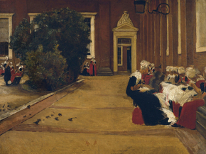 Max Liebermann - Orphan Girls in Amsterdam | Макс Либерман